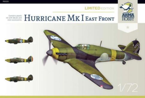 70025  авиация  Hurricane Mk I East Front  (1:72)