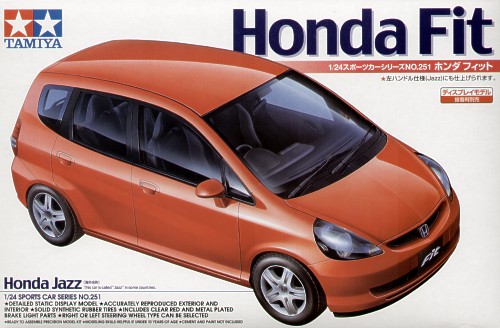 24251  автомобили и мотоциклы  Honda Fit (1:24)