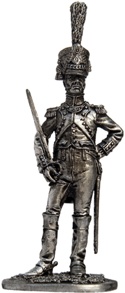 058 N  миниатюра  Офицер линейной пехоты, Франция 1809-13