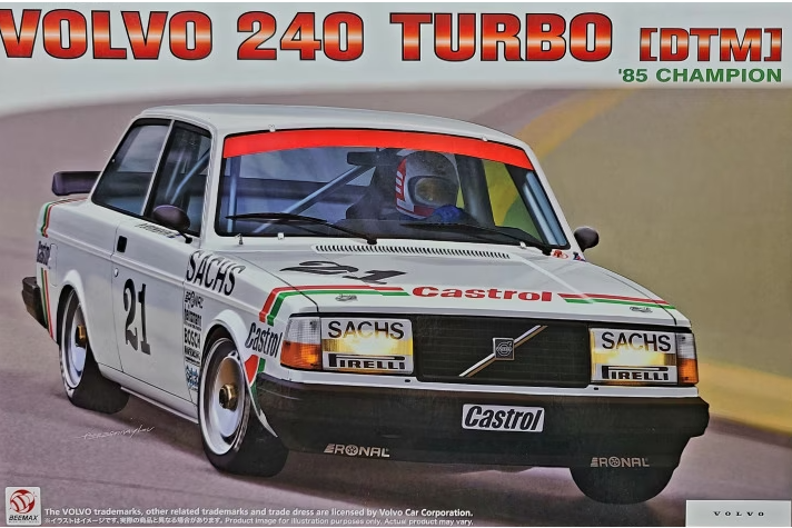 BX24027  автомобили и мотоциклы  Volvo 240 Turbo [DTM] '85 Champion  (1:24)