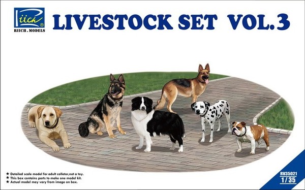RV35021  фигуры  Livestock Set Vol. 3  (1:35)