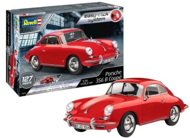 07679  автомобили и мотоциклы Revell Porsche 356 Coupe  (1:16)