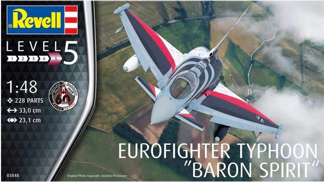 03848  авиация  Eurofighter Typhoon "Baron Spirit"  (1:48)