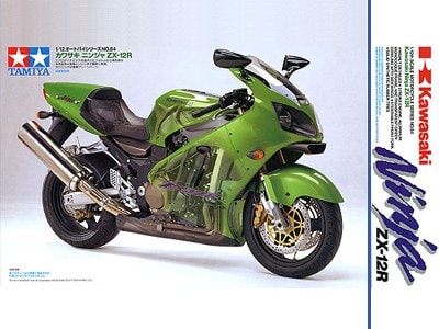 14084  автомобили и мотоциклы  Kawasaki ZX-12R Ninja  (1:12)