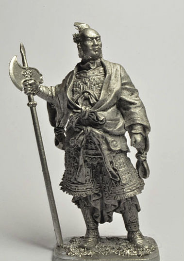 54-37  миниатюра  Китайский средневековый генерал