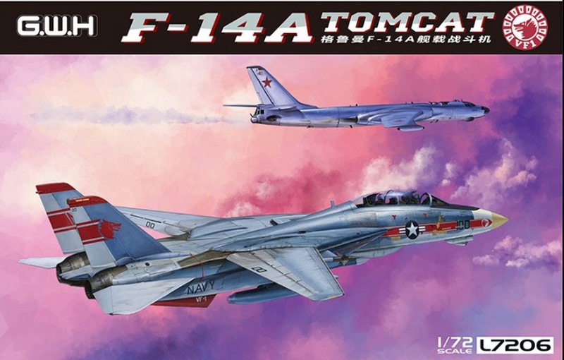 L7206  авиация  F-14A Tomcat "VF-1"  (1:72)