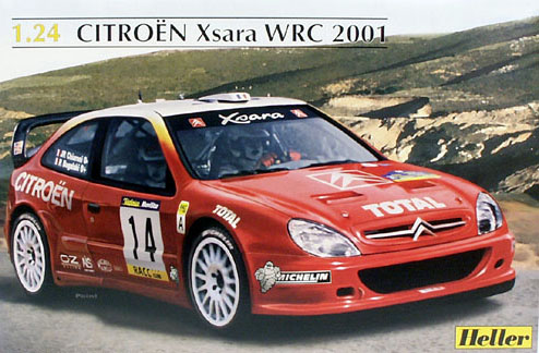 80769  автомобили и мотоциклы  Ситроен Xsara WRC (1:24)