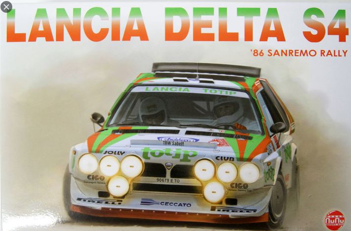 PN24005  автомобили и мотоциклы  Lancia Delta S4 '86 Rally Sanremo  (1:24)