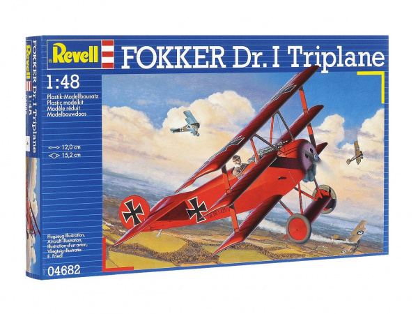 04682  авиация  Fokker Dr.1 (1:48)