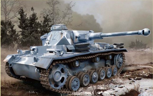 6903  техника и вооружение  Pz.Kpfw.III Ausf.K  (1:35)