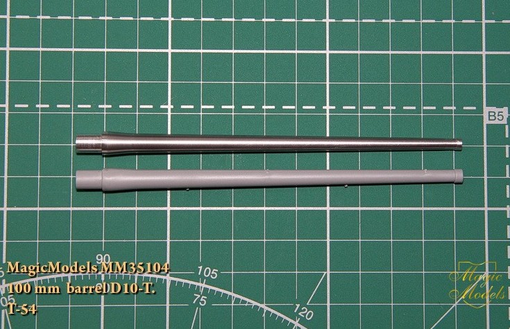 MM35104  стволы  металлические  100 mm barrel D10-T. Танк-54  (1:35)