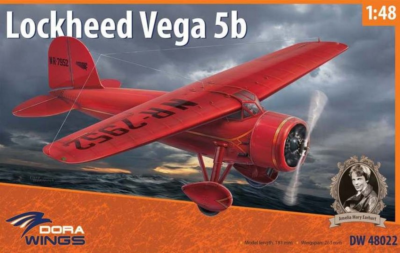 DW48022  авиация  Lockheed Vega 5b "Record flights"  (1:48)