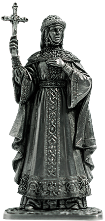 304 M  миниатюра Княгиня Ольга - правительница Руси с 945 до 960 г.