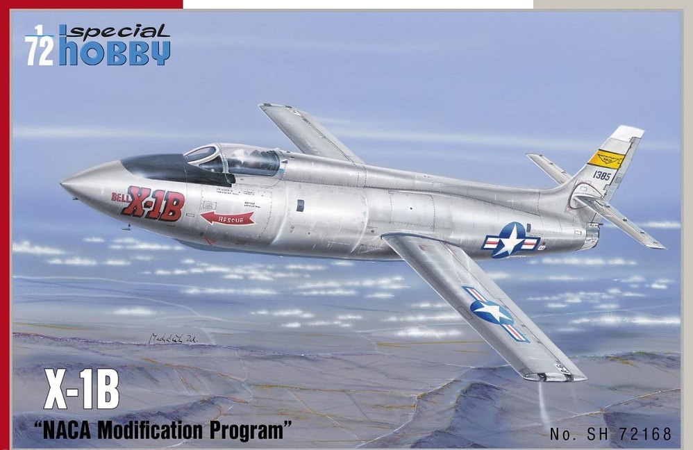SH72168  авиация  X-1B "NACA Modification Program"  (1:72)