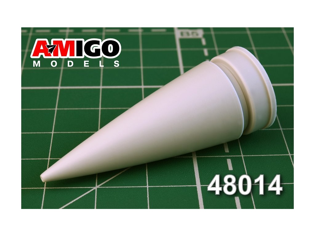 AMG 48014  дополнения из смолы  М-31Б Радиопрозрачный обтекатель  (1:48)