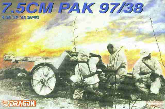 6123  техника и вооружение  7.5cm Pak 97/38  (1:35)
