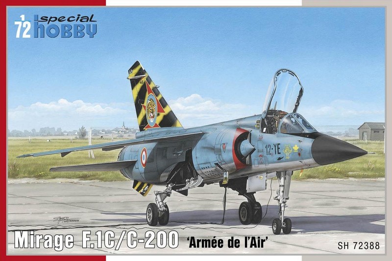 SH72388  авиация  Mirage F.1C/C-200 "Armee de l`Air"  (1:72)