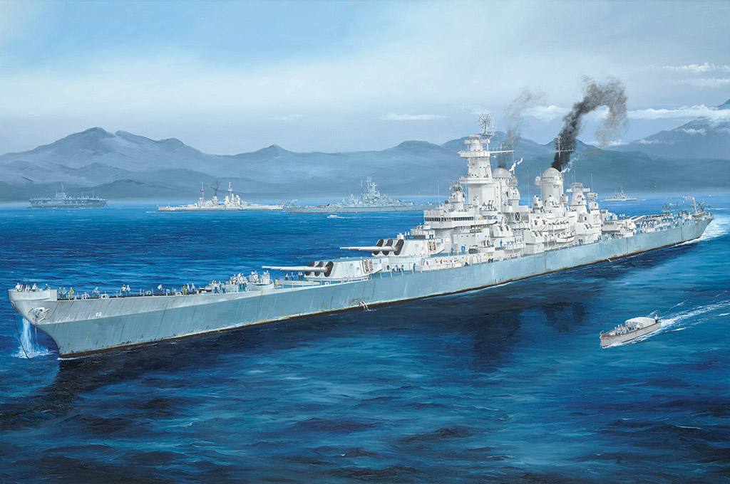 86516  флот  USS Missouri BB-63  (1:350)