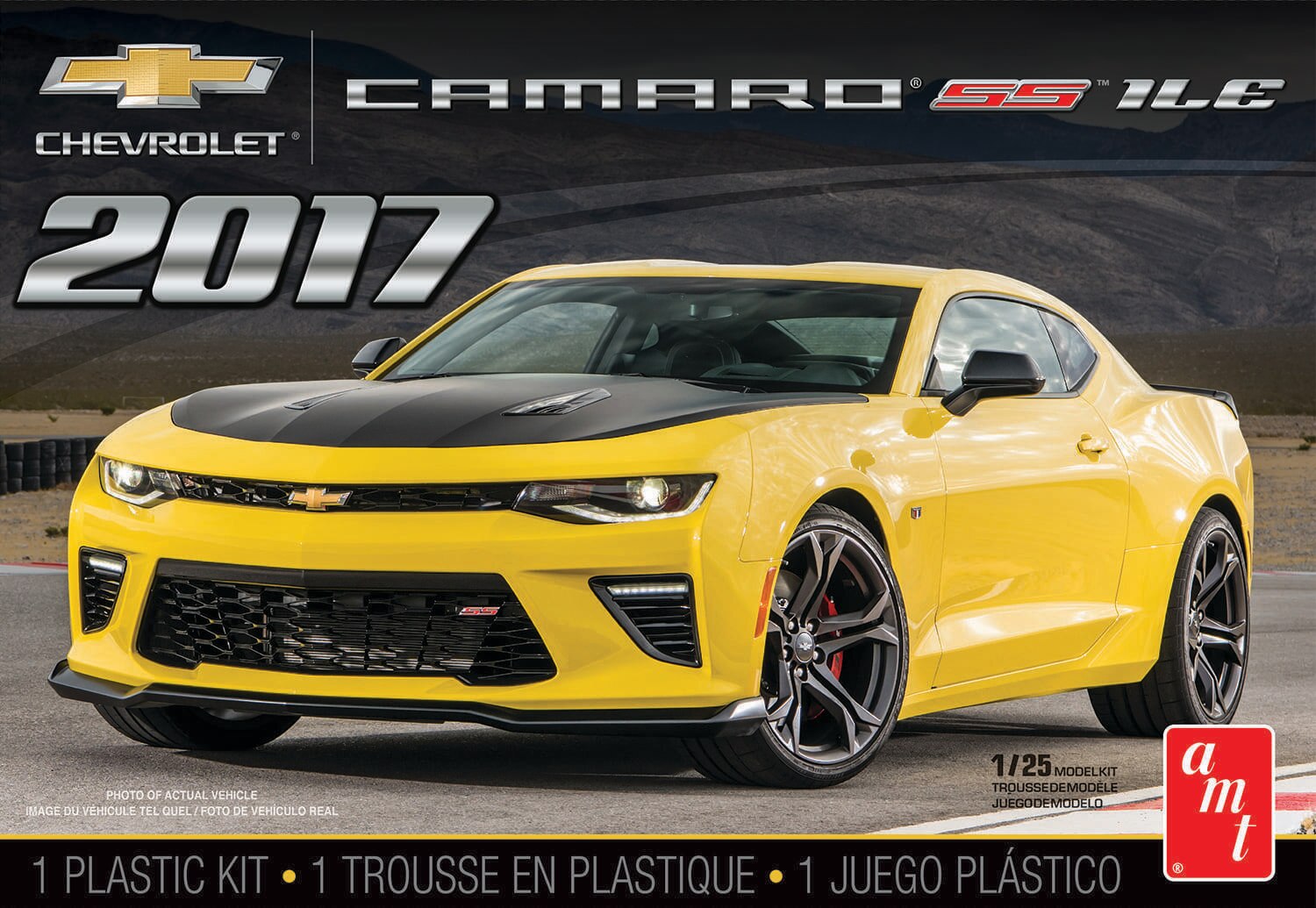 1074  автомобили и мотоциклы  2017 Chevrolet Camaro SS 1LE  (1:25)