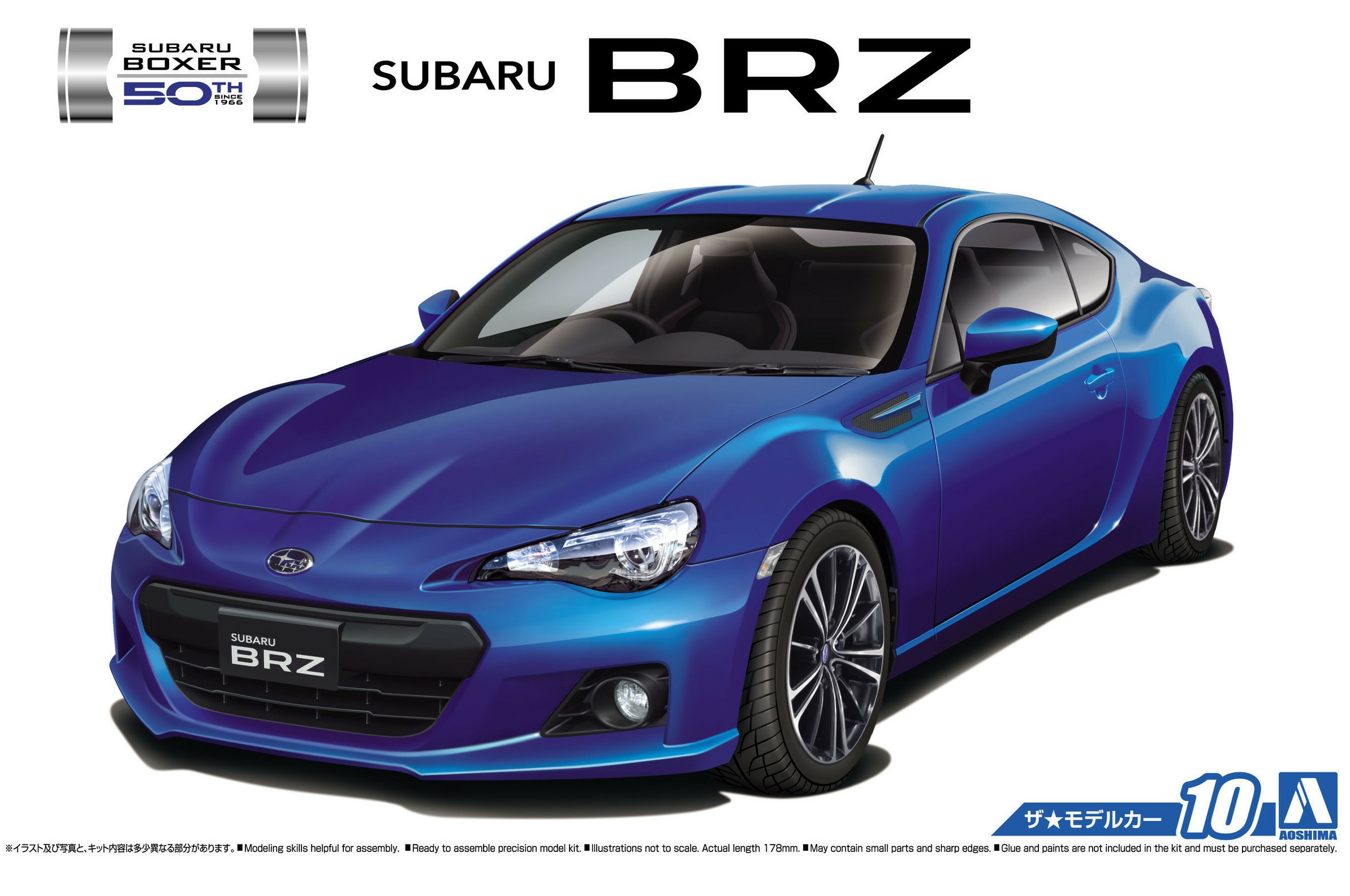05923  автомобили и мотоциклы  Subaru ZC6 BRZ '12  (1:24)