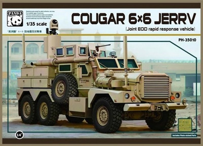 PH35010  техника и вооружение  Автомобиль COUGAR 6x6 JERRV  (1:35)