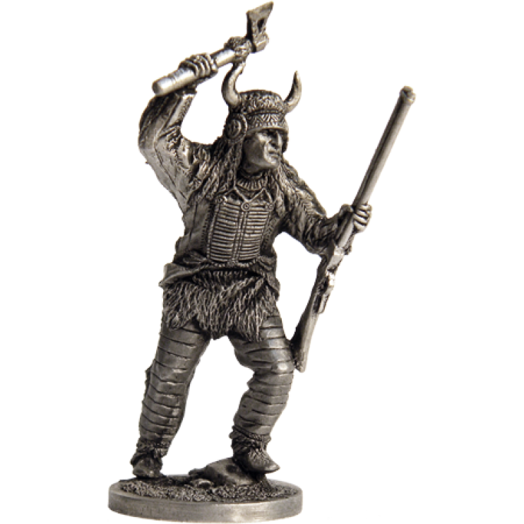 WW-01  миниатюра  Индеец с ружьем