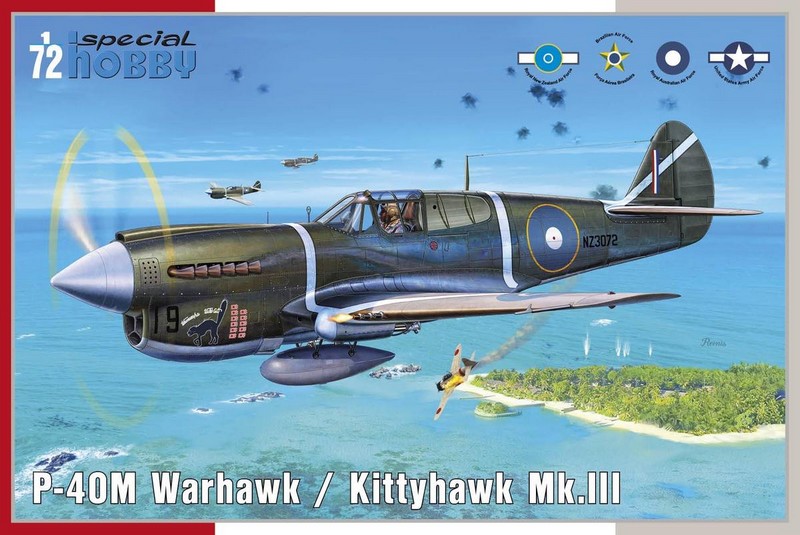 SH72382  авиация  P-40M Warhawk  (1:72)