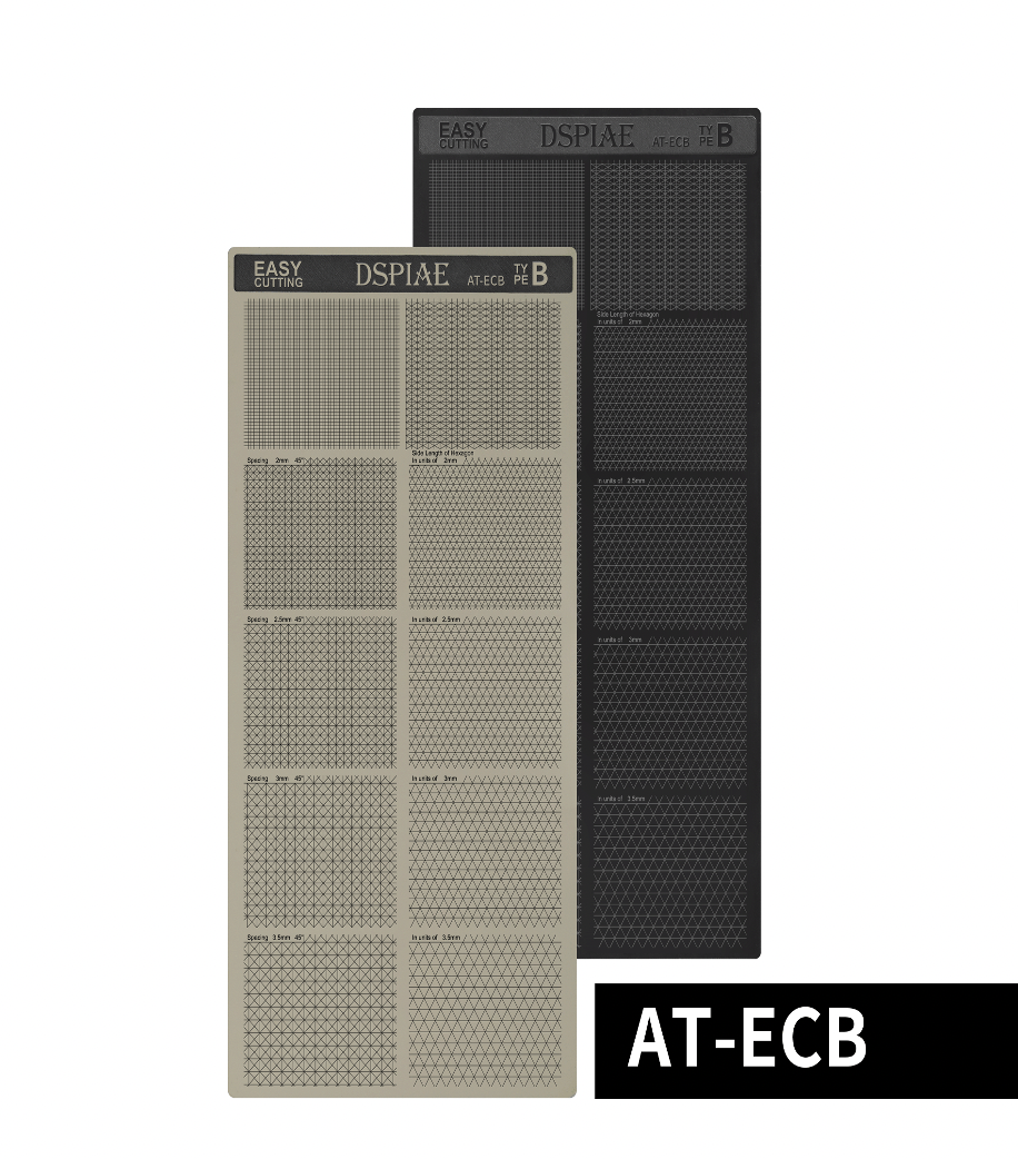 AT-ECB  инструменты для работы с краской  Коврик для резки маскировочной ленты типа B, 110х233 мм