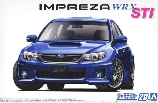 05834  автомобили и мотоциклы  Subaru Impreza WRX STI `10  (1:24)