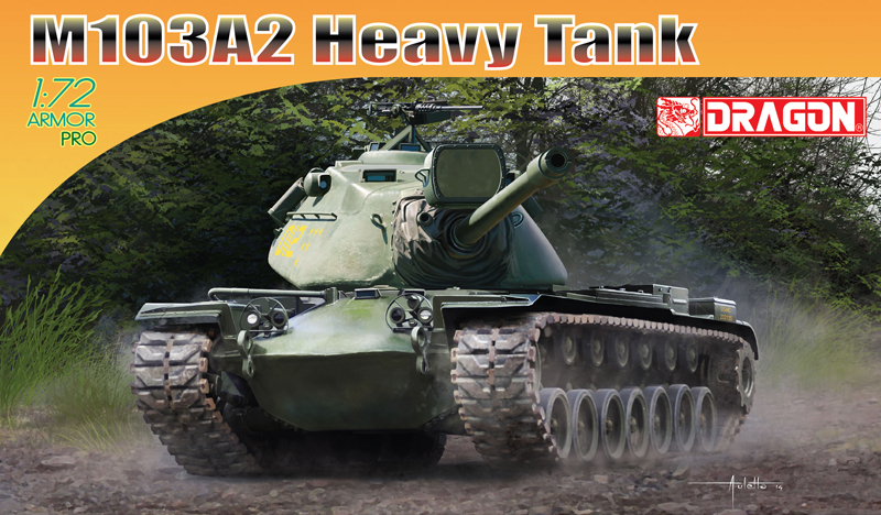 7523  техника и вооружение  M103A2 Heavy Tank  (1:72)