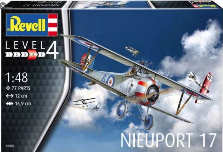 03885  авиация  Nieuport 17  (1:48)