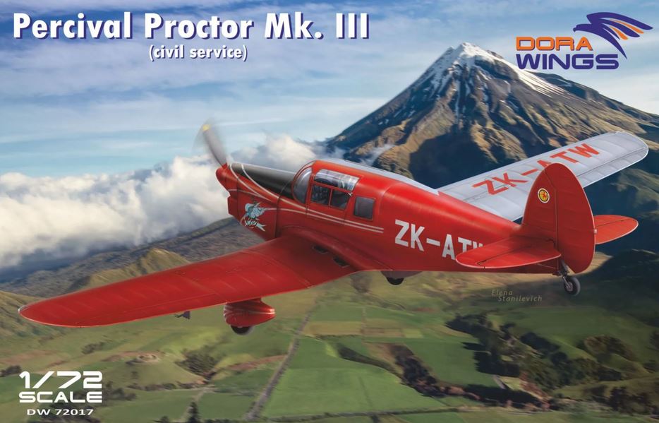 DW72017  авиация  Percival Proctor Mk.III (civil service)  (1:72)