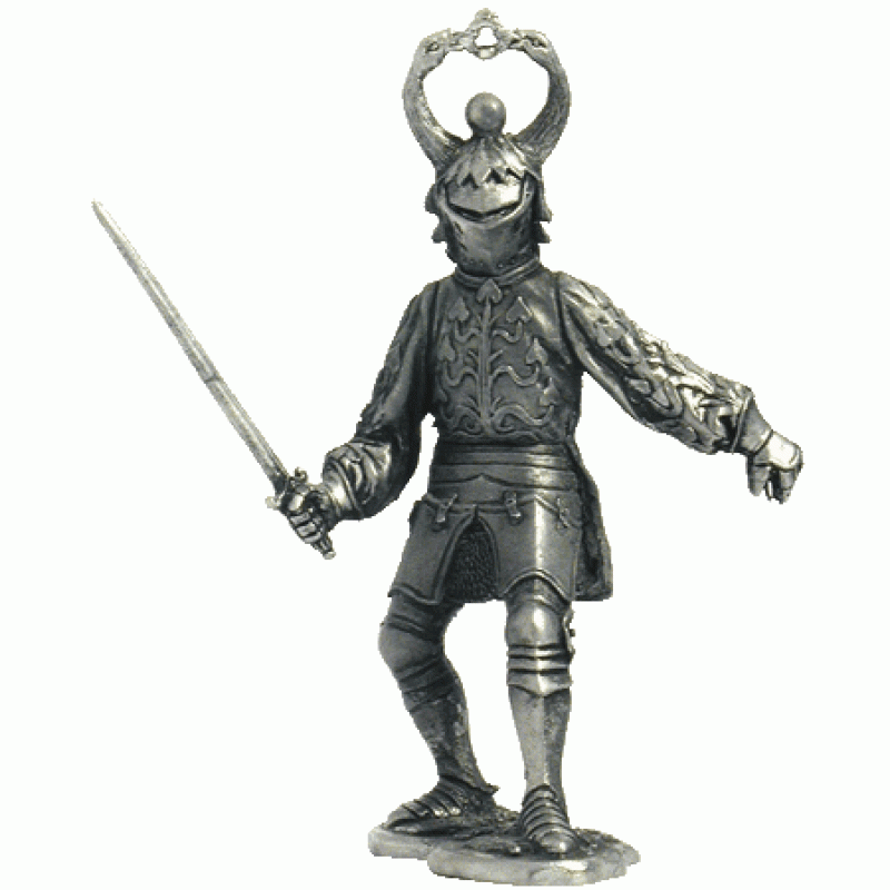 082 M  миниатюра  Европейский рыцарь