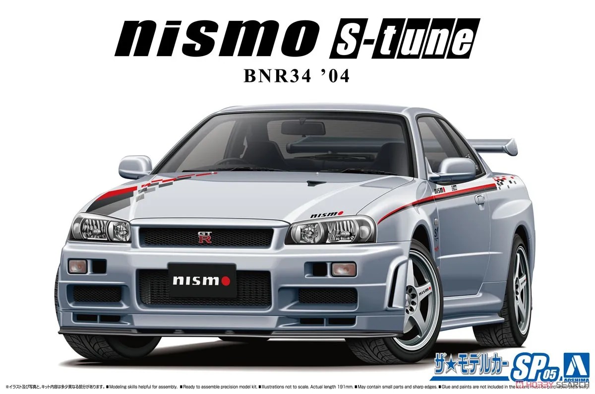 06607  автомобили и мотоциклы  Nissan Skyline GT-R R34 Nismo S-Tune '04  (1:24)