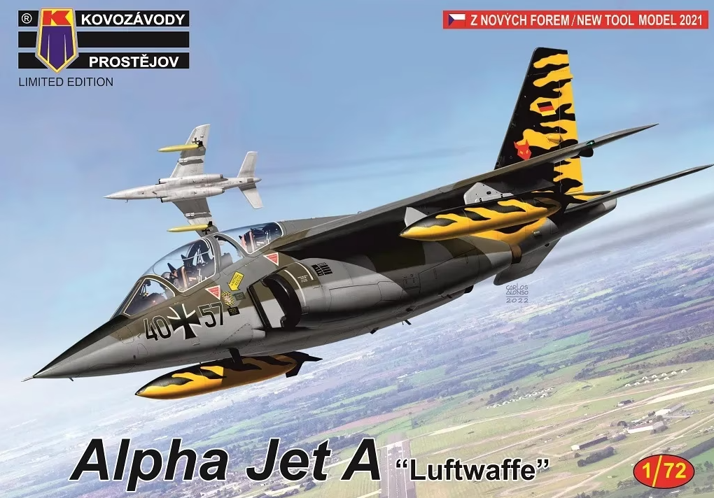 KPM0350  авиация  Alpha Jet A "Luftwaffe"  (1:72)