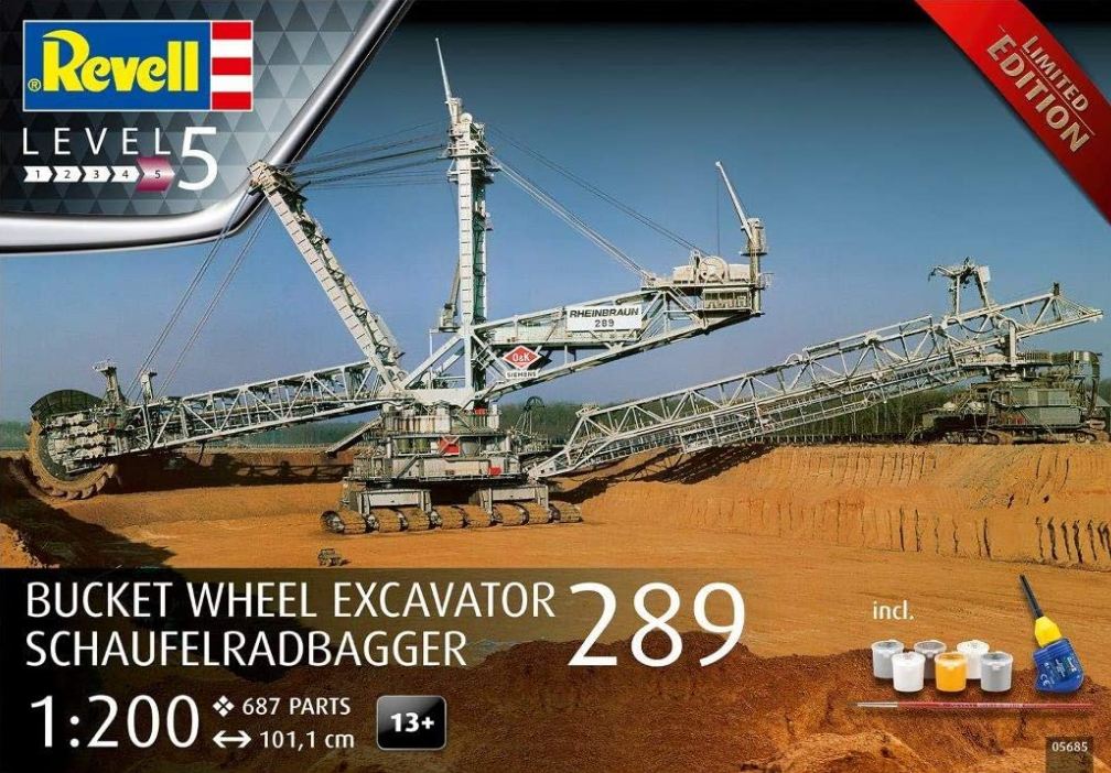 05685  техника и вооружение  Bucket Wheel Excavator Schaufelradbagger 289  (1:200)