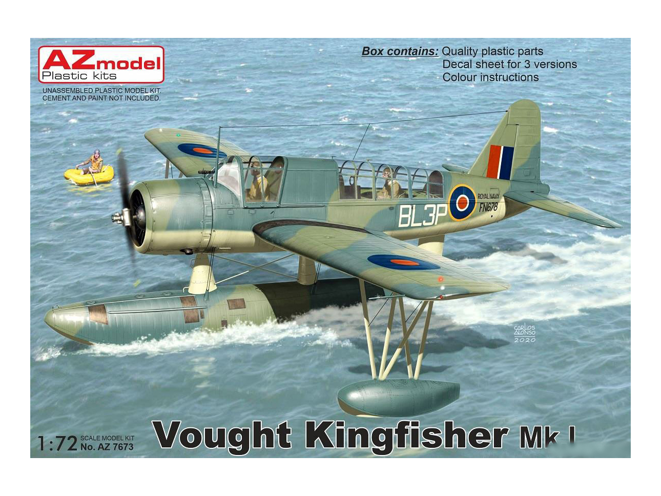 AZ7673  авиация  Kingfisher Mk.I  (1:72)