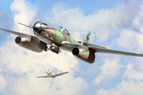 80377  авиация  Me 262 A-2a/U2  (1:48)