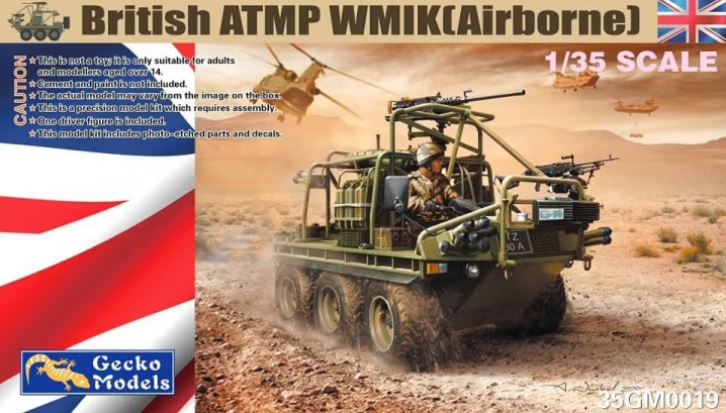 35GM0019  техника и вооружение  British ATMP WMIK (Airborne)  (1:35)